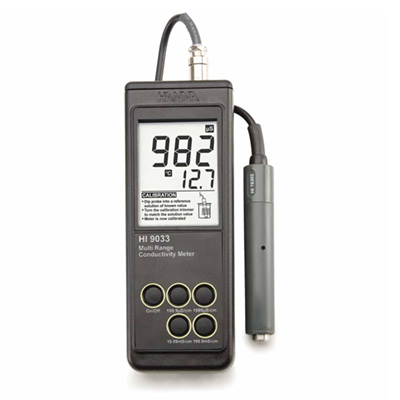HI9033微電腦溫度補(bǔ)償功能電導(dǎo)率EC測(cè)定儀